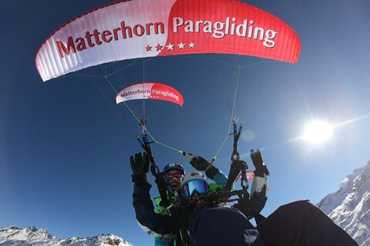 Volo in parapendio sul Cervino a Zermatt (20-25 minuti)