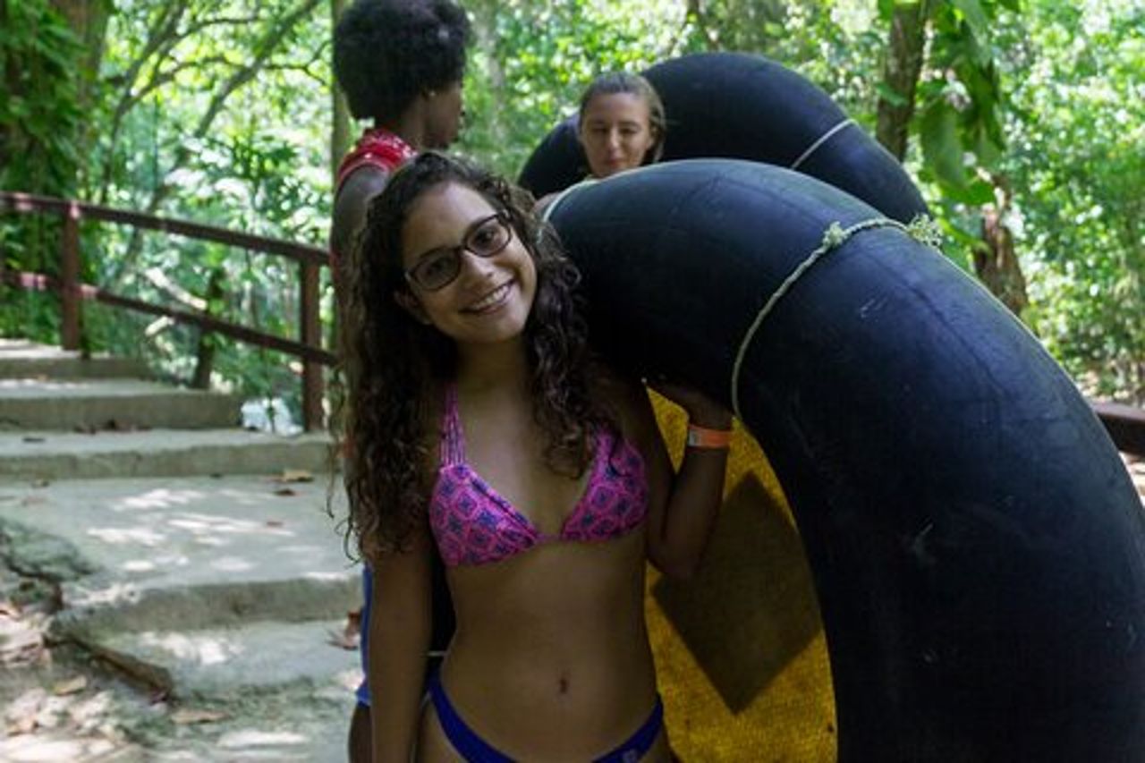 Blue Hole & Tour in Tubing sul Fiume da Falmouth & Runaway Bay Giamaica