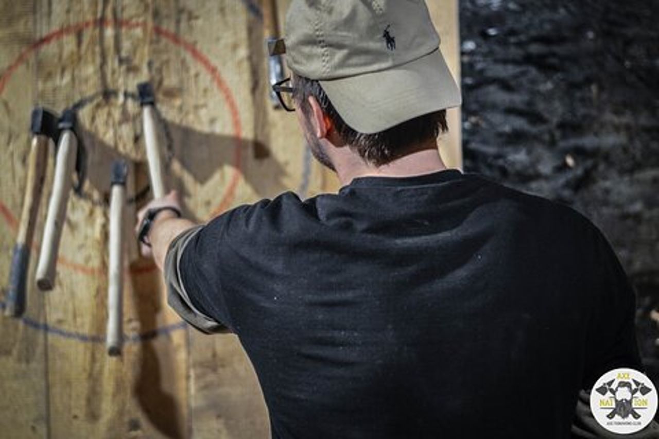 Ax Throwing Cracovia in Axe Nation - miglior club in Polonia