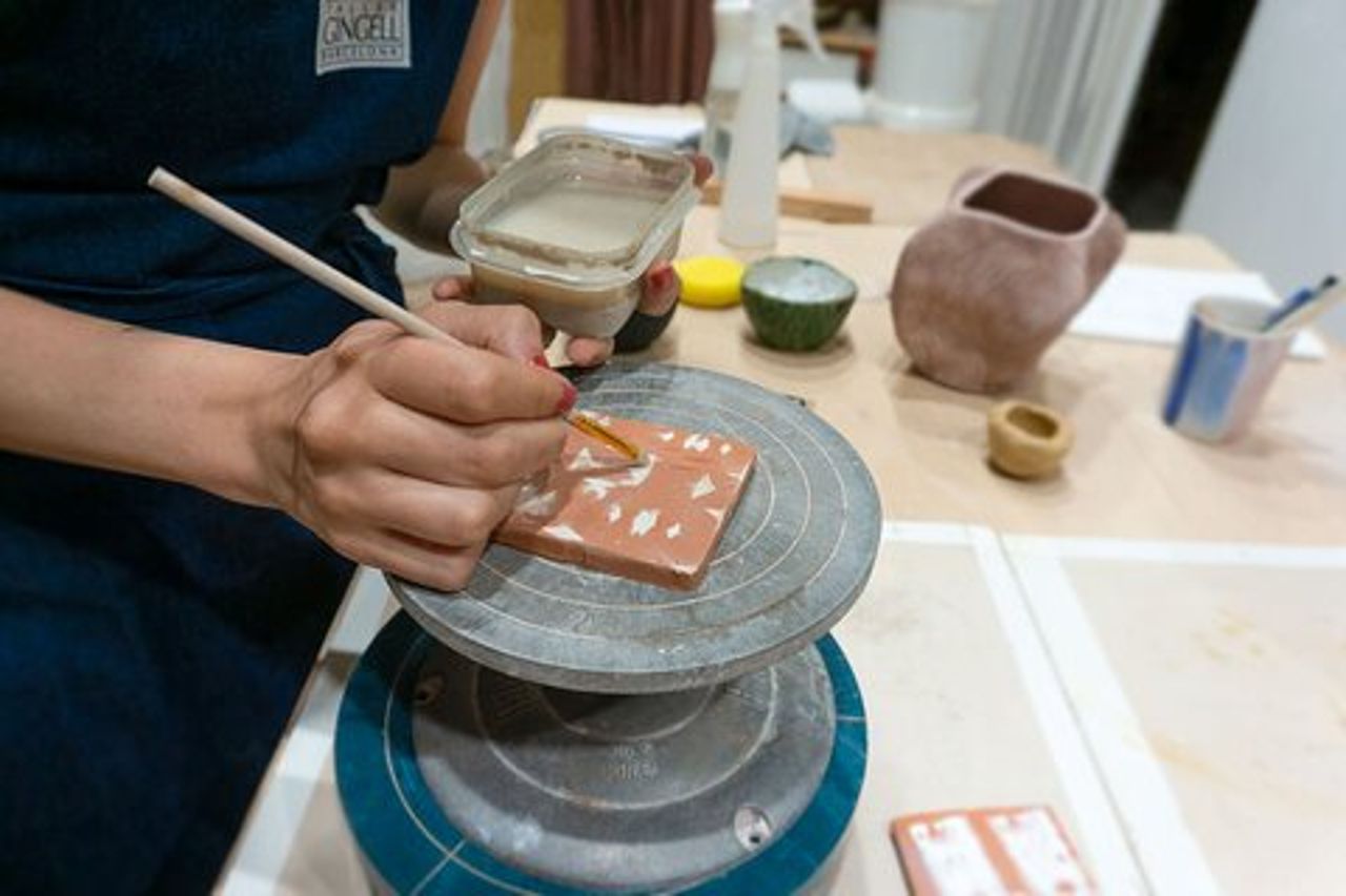 Piastrelle di ceramica Workshop per piccoli gruppi a Barcellona