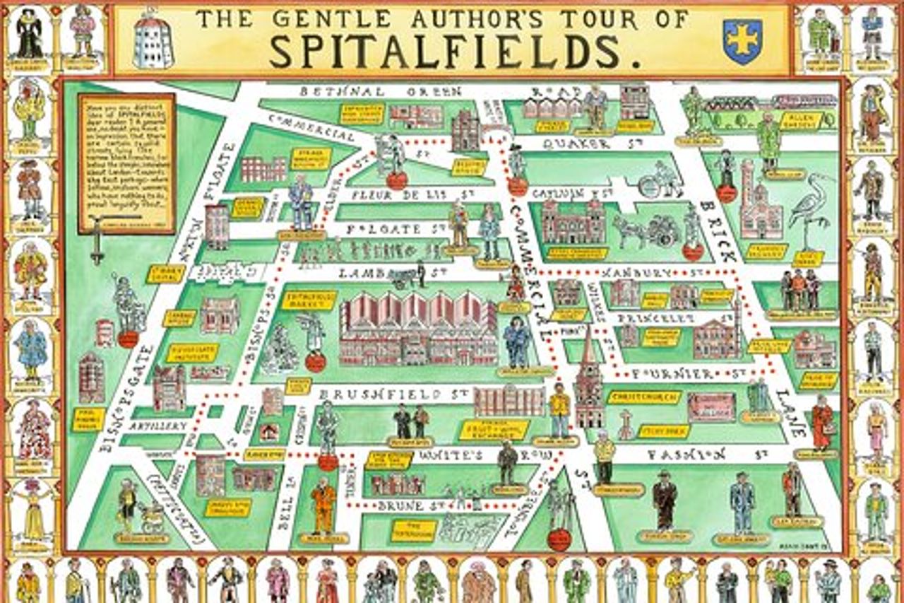 Tour a piedi intorno a Spitalfields nell'East End di Londra