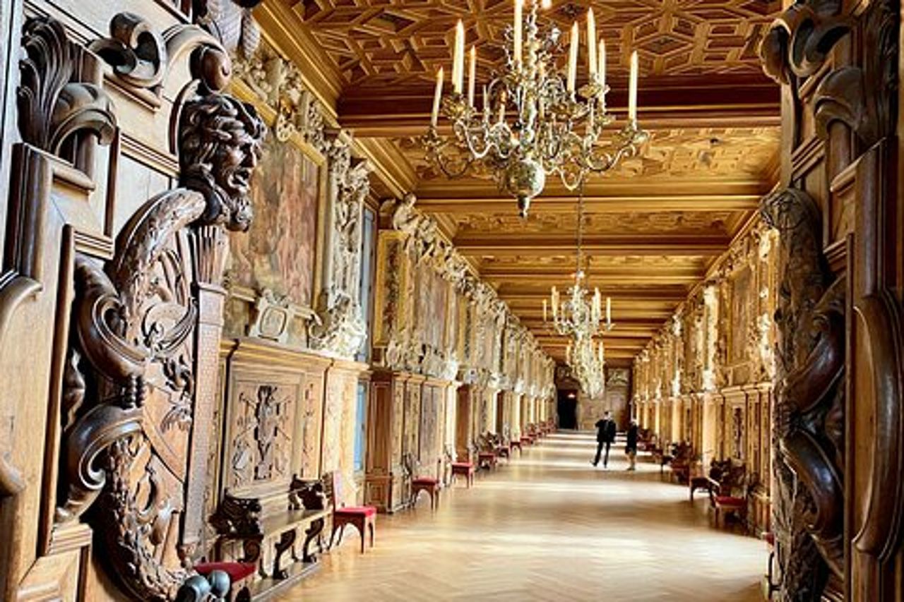 Fontainebleau, Versailles, Trianon Piccolo gruppo da Parigi