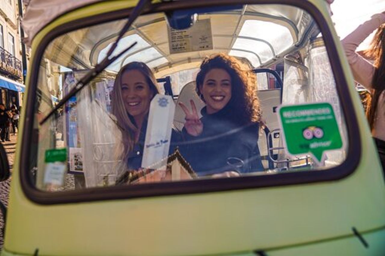 Tour guidato privato di Lisbona di 3 ore in tuk tuk