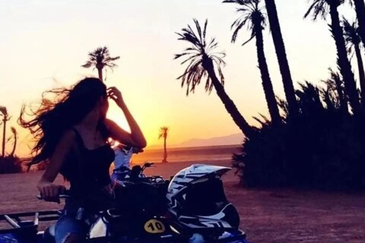 Giro privato in quad nel deserto del palmeto