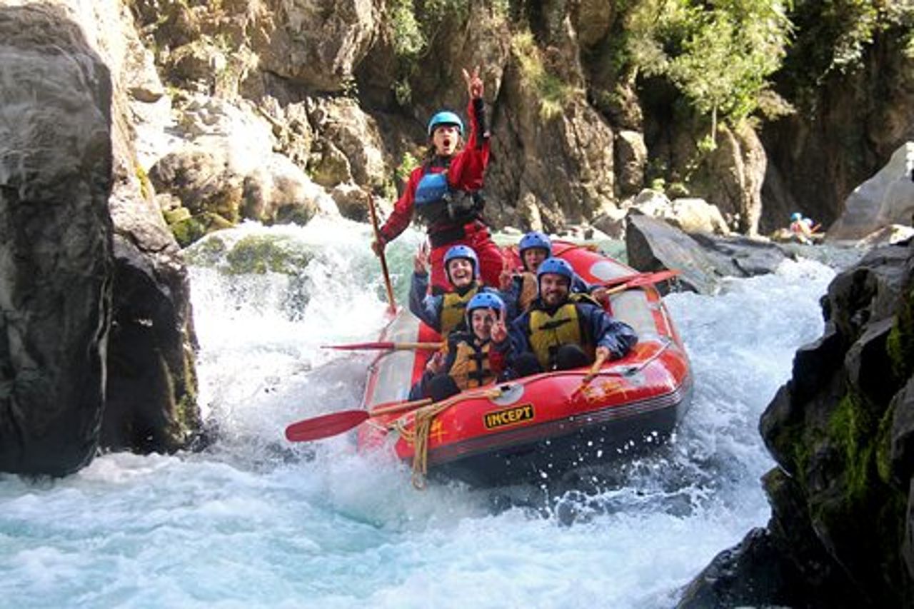 Mezza giornata, grado 5, rafting sulle rive del fiume Rangitikei