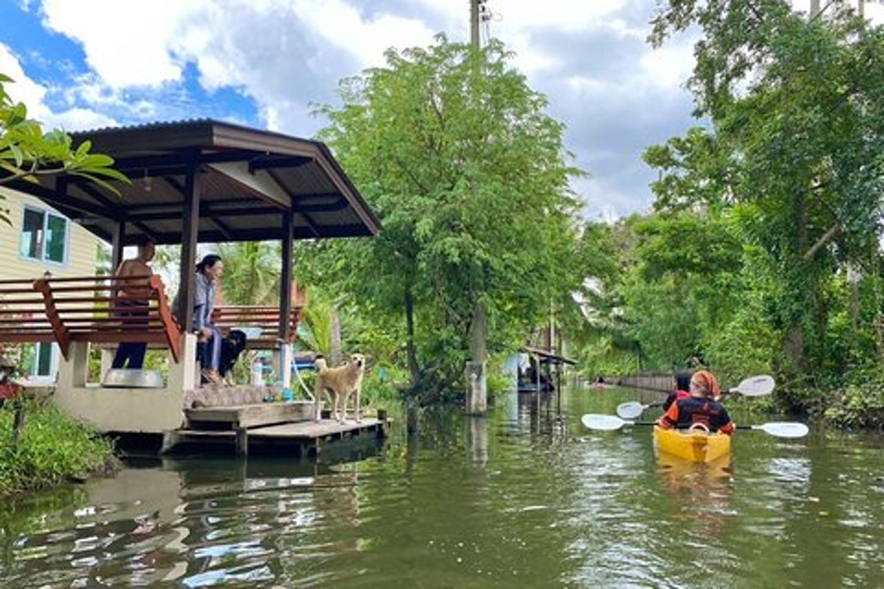 Tour di Bangkok in barca e in bici