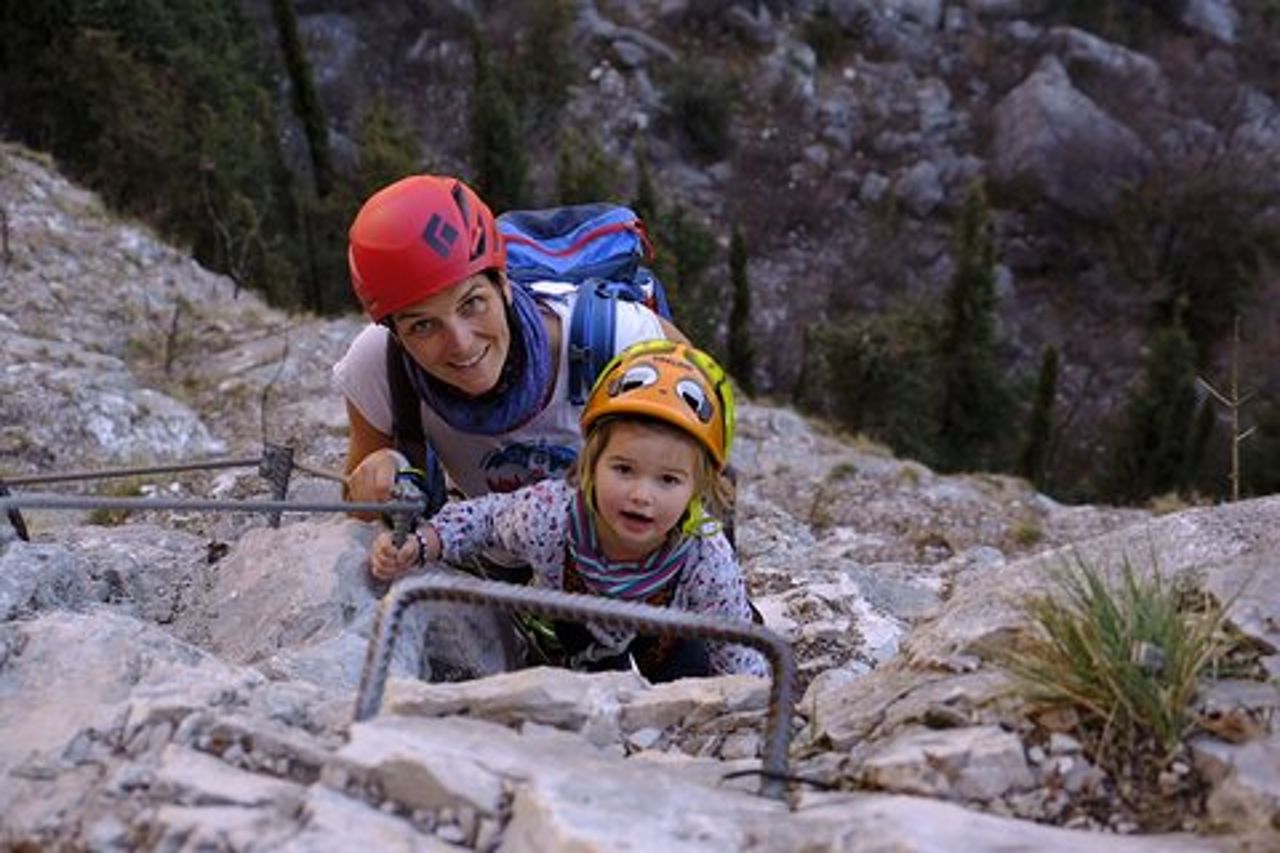 Via Ferrata facile di 3 ore al Sentiero Colodri per tutta la famiglia