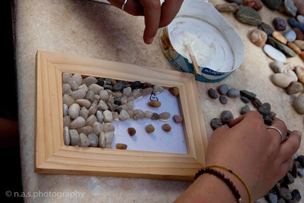 Tecniche base di scultura del marmo o mosaico - lezione di 3 ore -