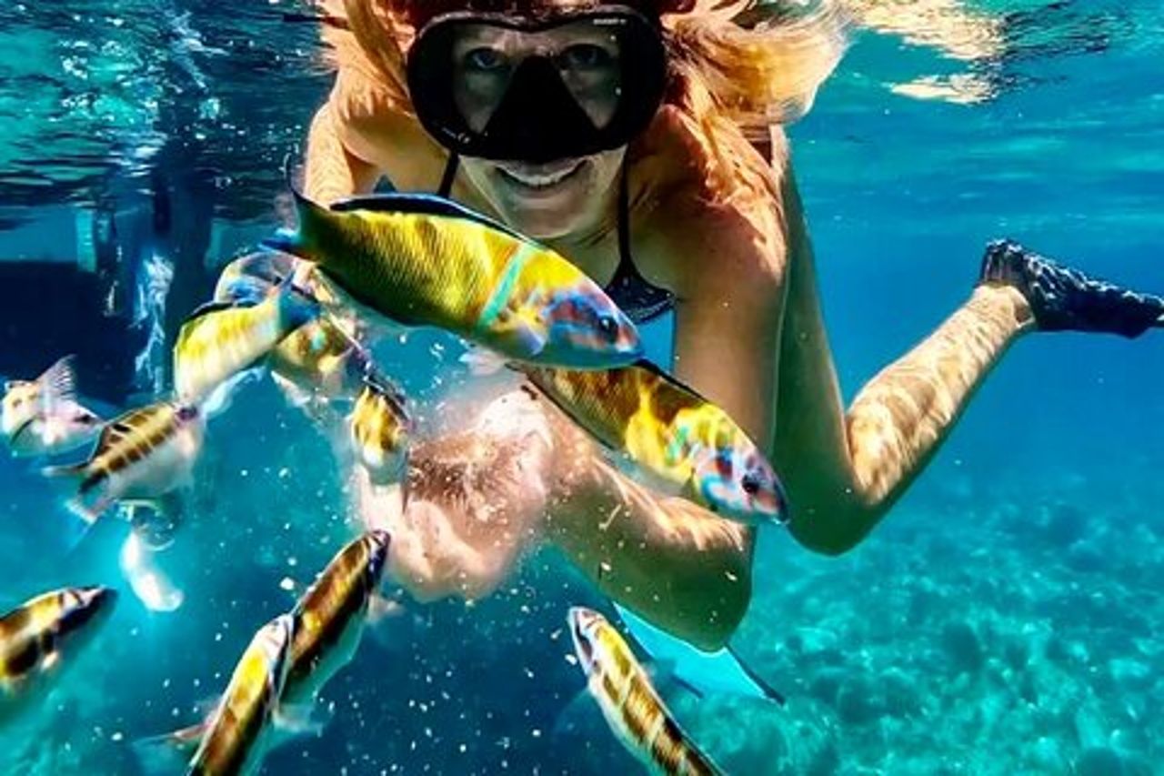 Tour in barca di Tropea e Capo Vaticano con snorkeling. Fino a 12 Ospiti