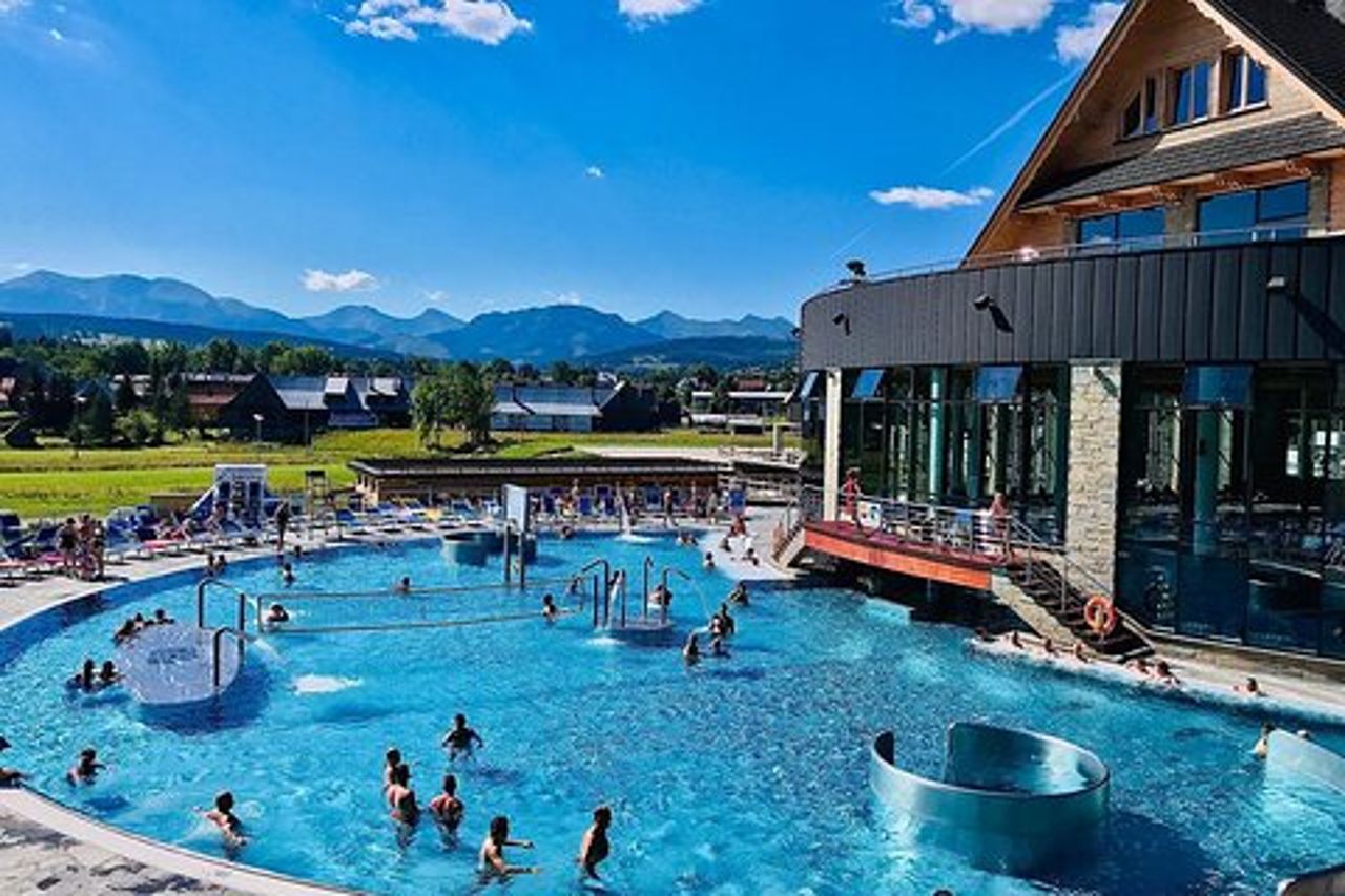 Tour privato di un'intera giornata a Zakopane e alle terme da Cracovia