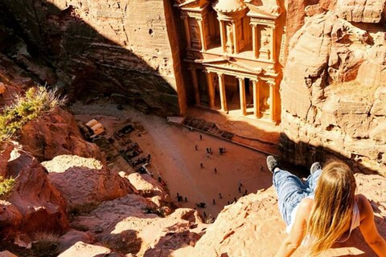 Tour privato di un giorno a Petra da Aqaba