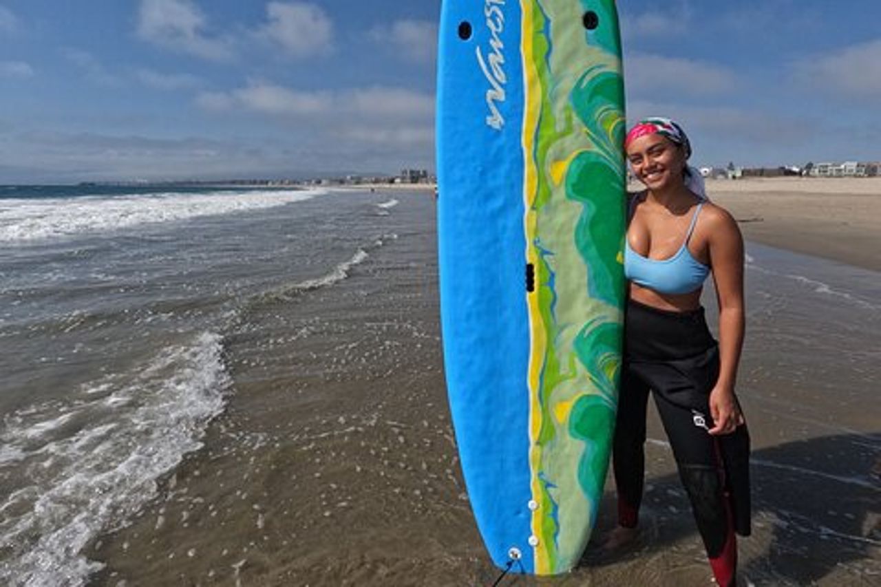 Lezione di surf privata a Venice Beach
