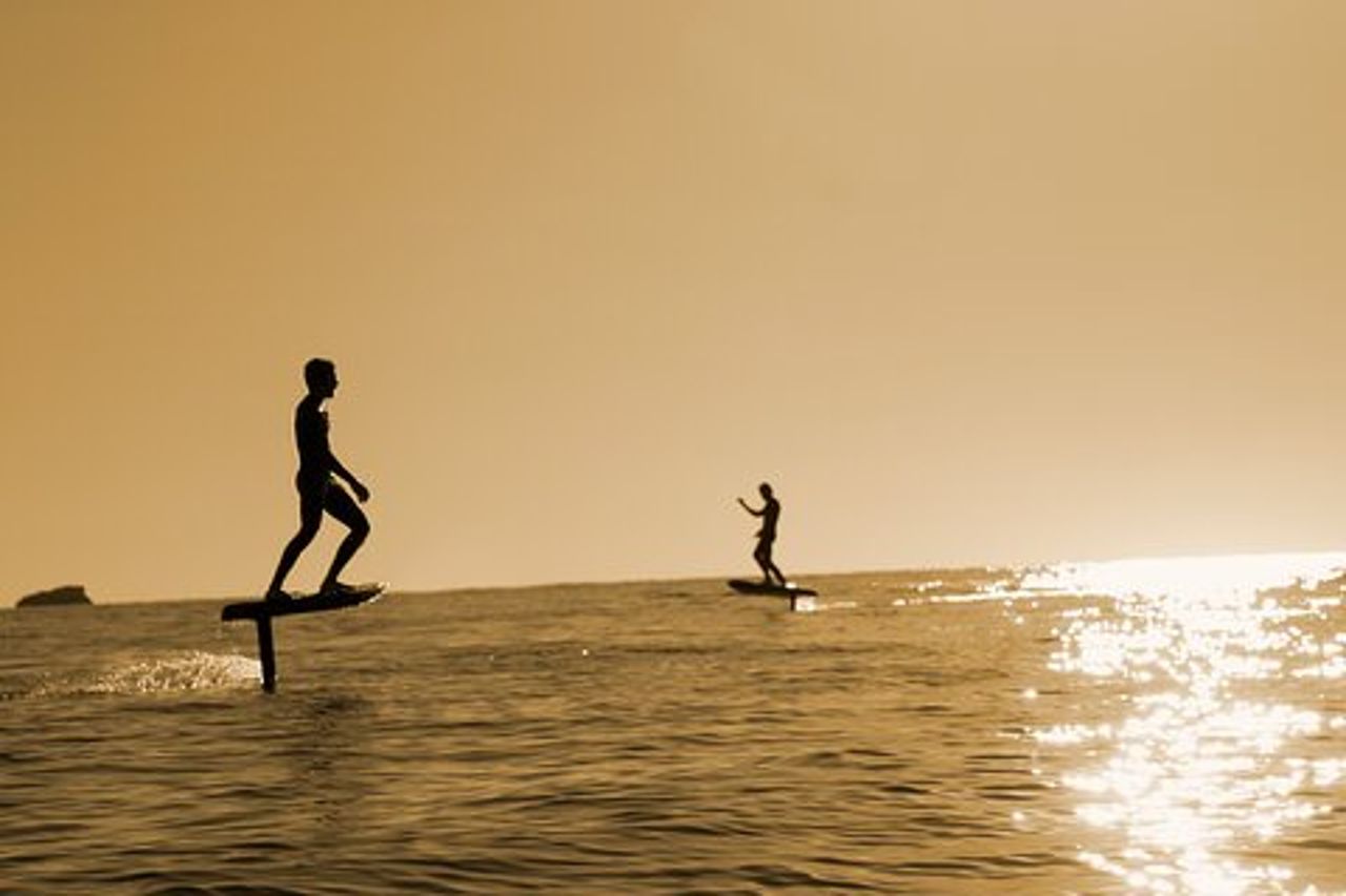 Lezioni private di surf in foil di 1 ora in Istria