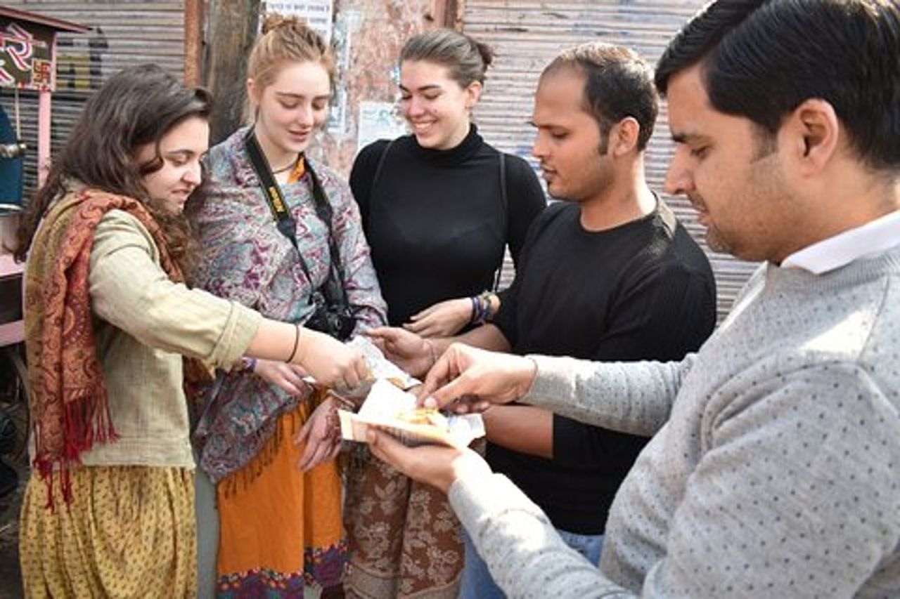 Tour gastronomico a piedi a Jaipur