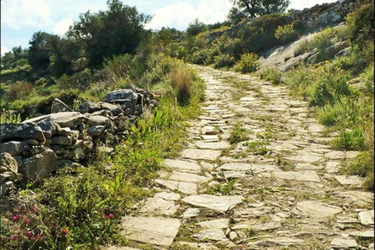 Sentiero bizantino di Paros Itinerario greco antico