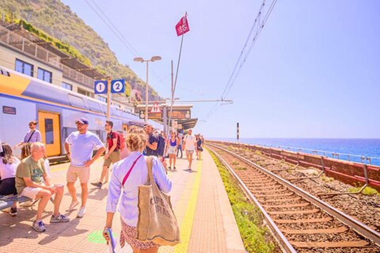 Gita di un giorno alle Cinque Terre con trasporto da Montecatini