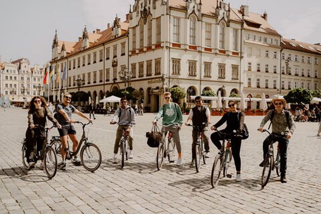 Wroclaw: tour in bici di 3 ore in inglese