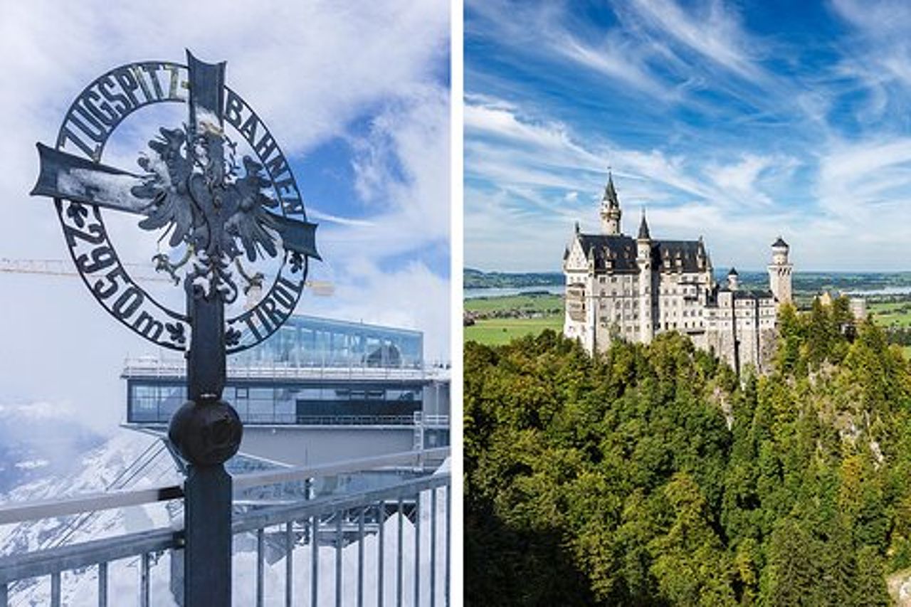 Privato Zugspitze & Castello di Neuschwanstein, Salta la Coda & Pranzo
