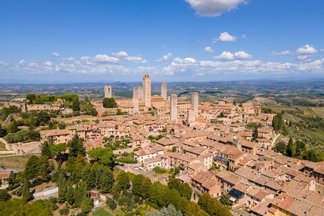 San Gimignano, Siena, Monteriggioni, Chianti Gita di un giorno con pranzo e degustazione di vini
