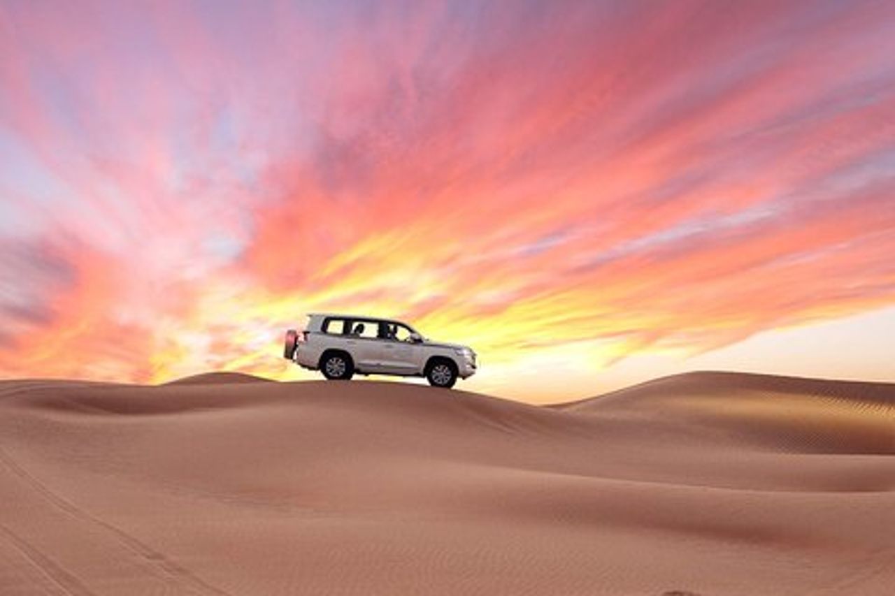 Doha Desert Adventure, Sandboarding, Dune Bashing, Inland Sea Tour