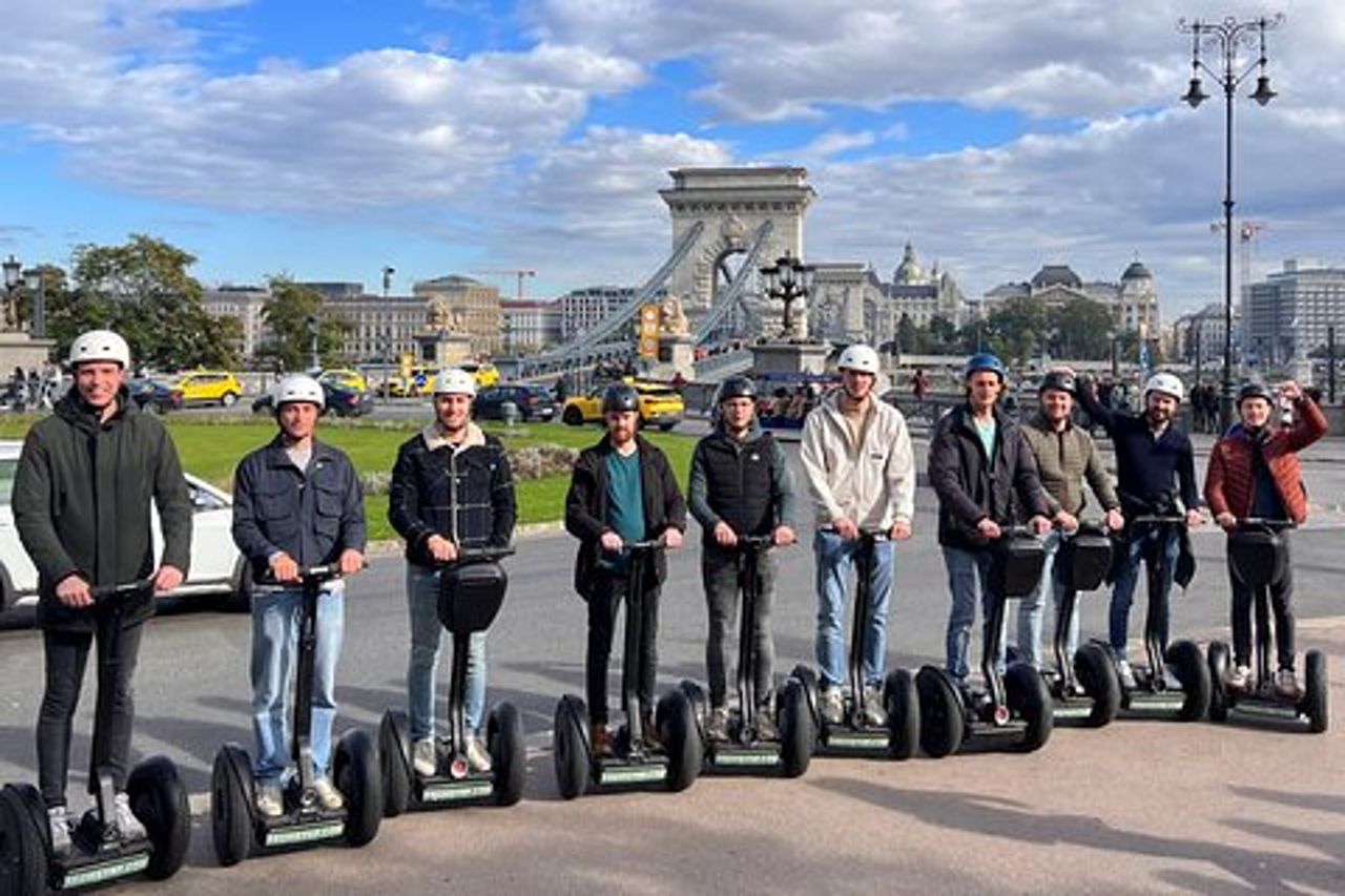 Tour della città di Budapest in Segway di 3 ore Buda, Margaret e Pest