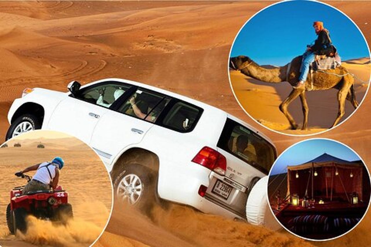 Doha: Safari nel deserto | Giro in cammello | Sand-boarding | Quad Biking