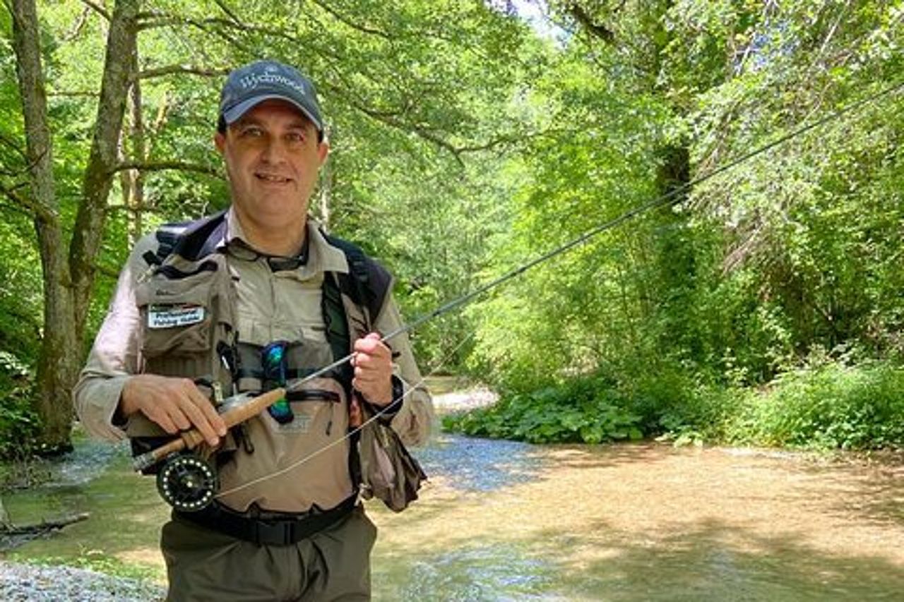 Giornata di Pesca a Mosca in Valnerina Accompagnato da una Guida
