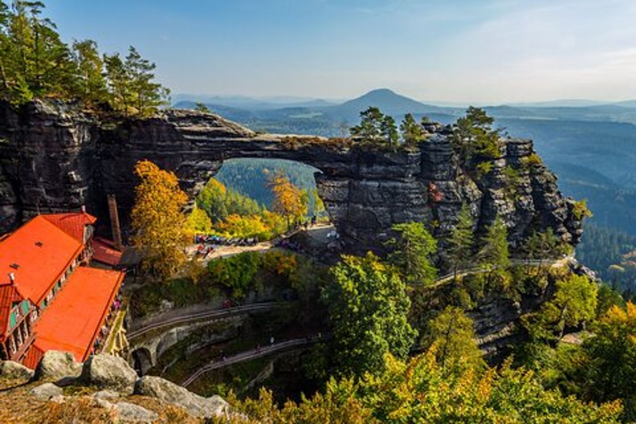 Viste mozzafiato della Svizzera Boema: Gate, Rocce di Tisa, Bastei