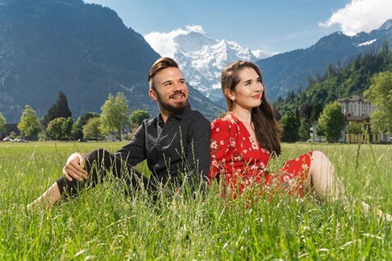 Servizio fotografico privato a Interlaken e sul Lago di Thun