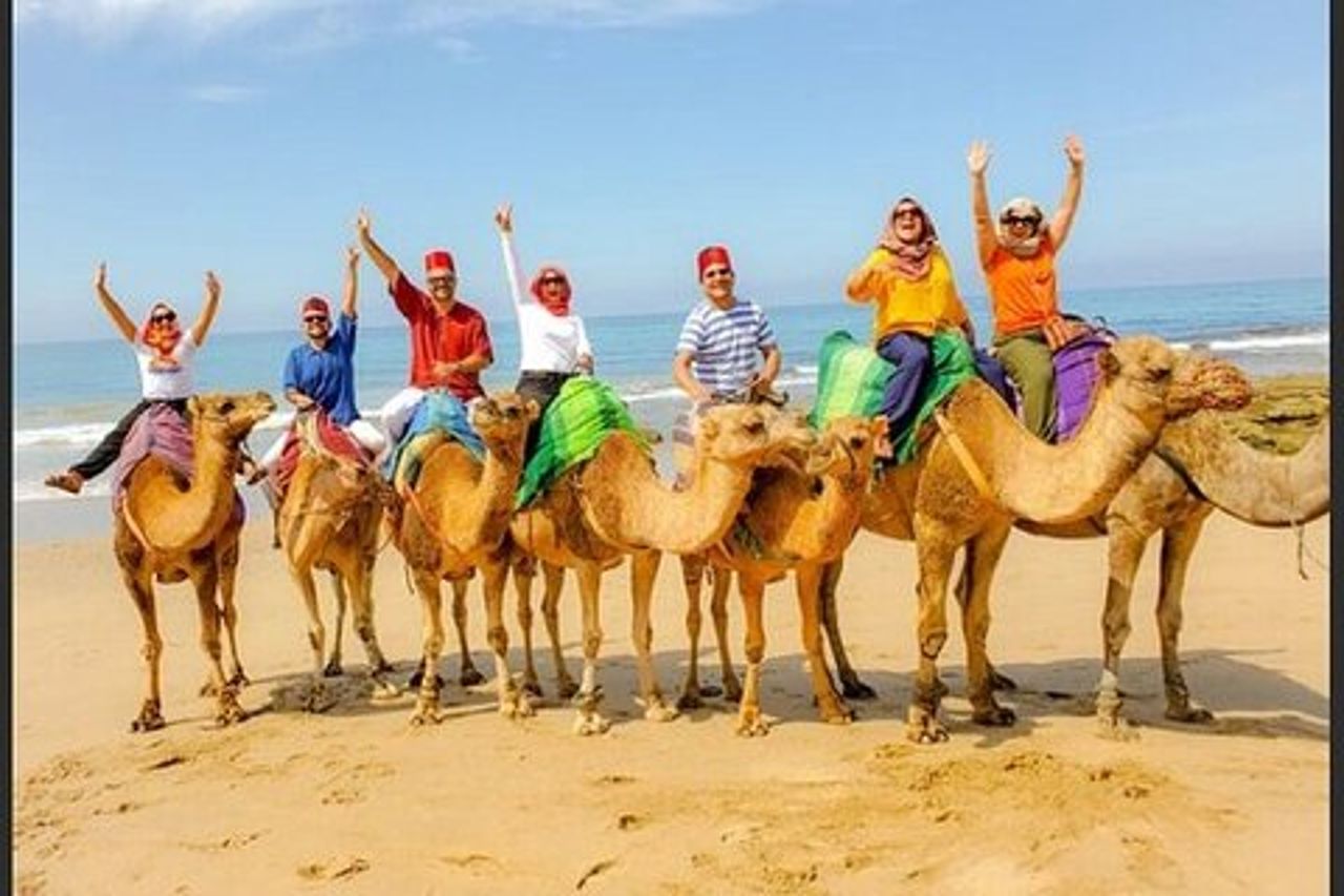 Autentico tour privato di Tangeri da Estepona Camel Ride & Lunch
