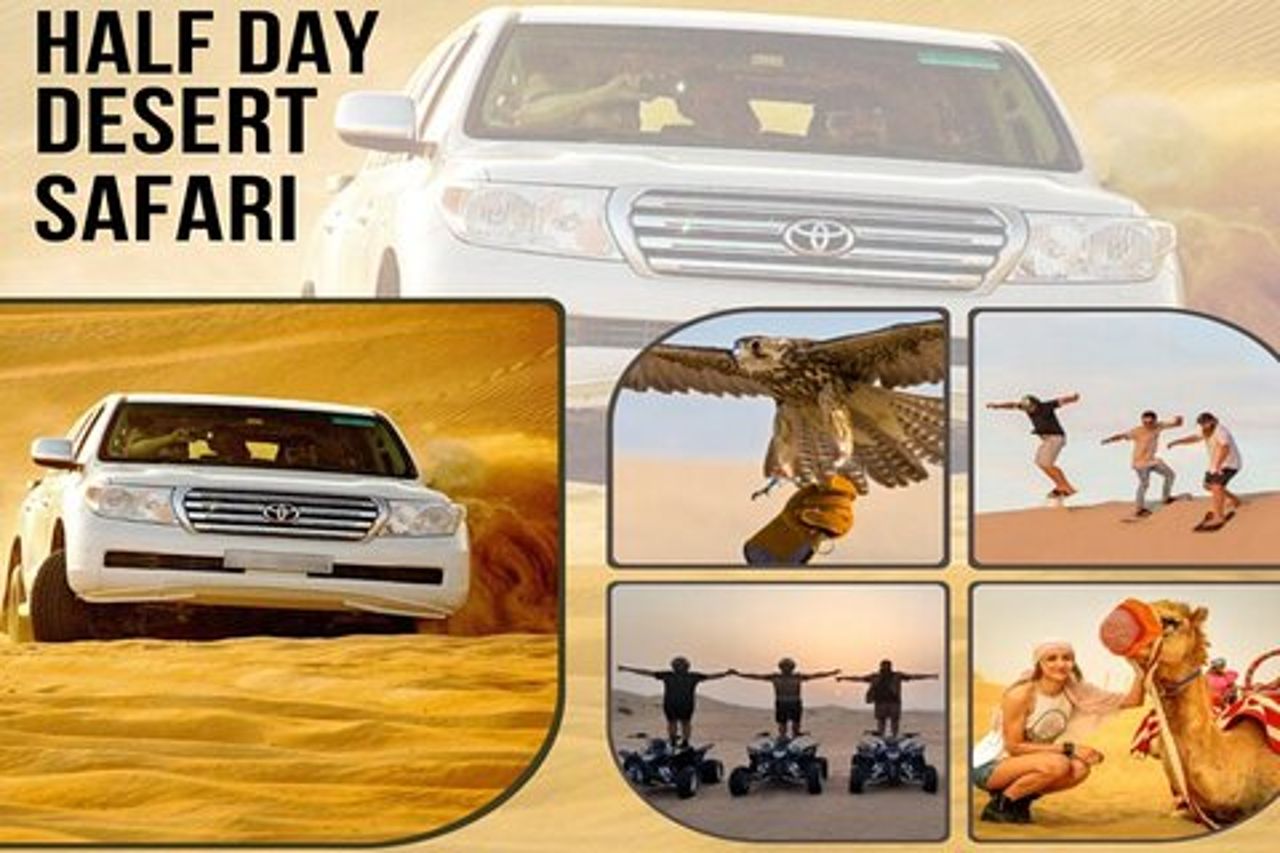 Doha : Safari nel deserto, Dune bashing, Sandboarding, Camel Ride & ATV