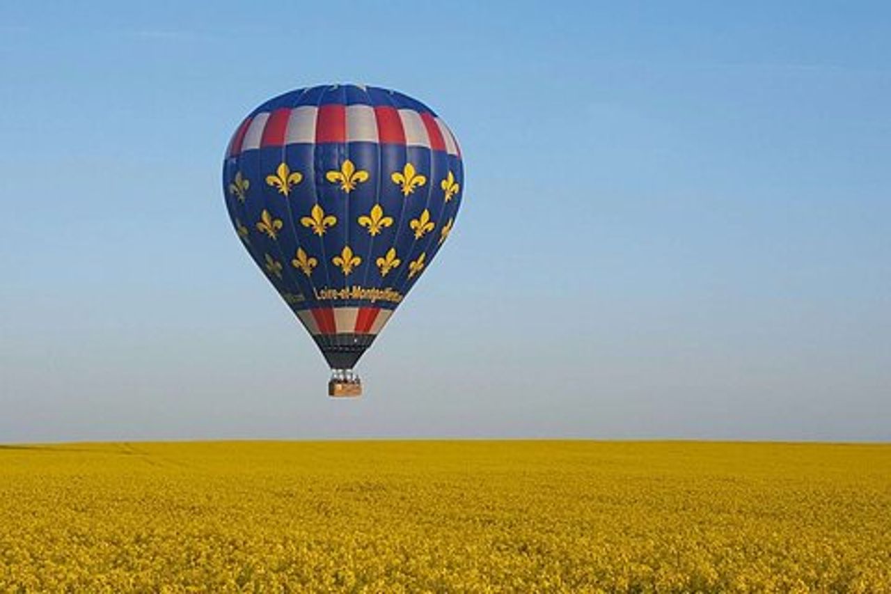 Volo in mongolfiera nella Valle della Loira