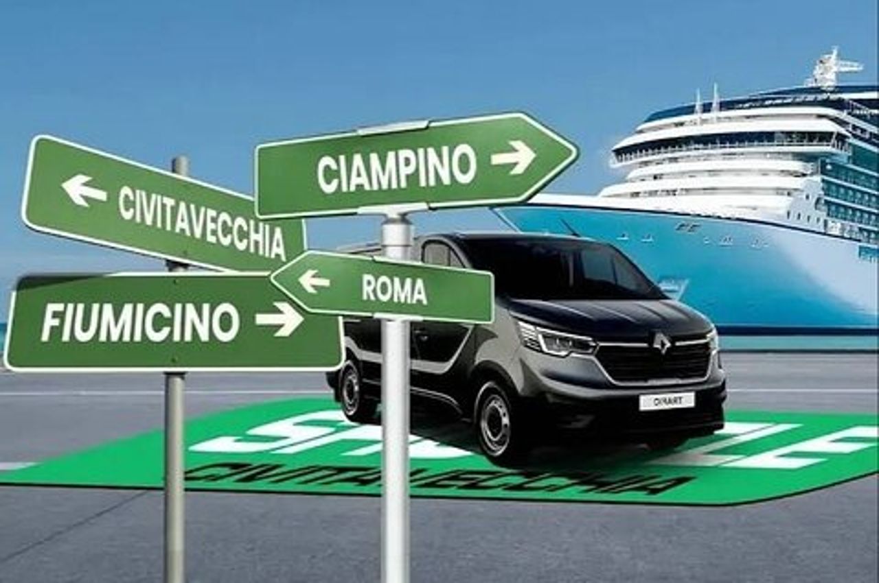 Dal Porto Crocieristico Di Civitavecchia a FCO 1-8 Persone