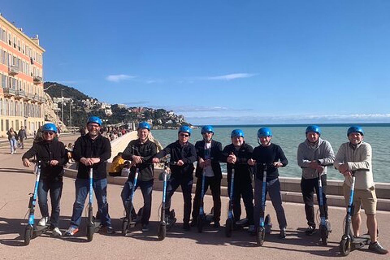 L'essenziale di Nice in monopattino elettrico 1H30