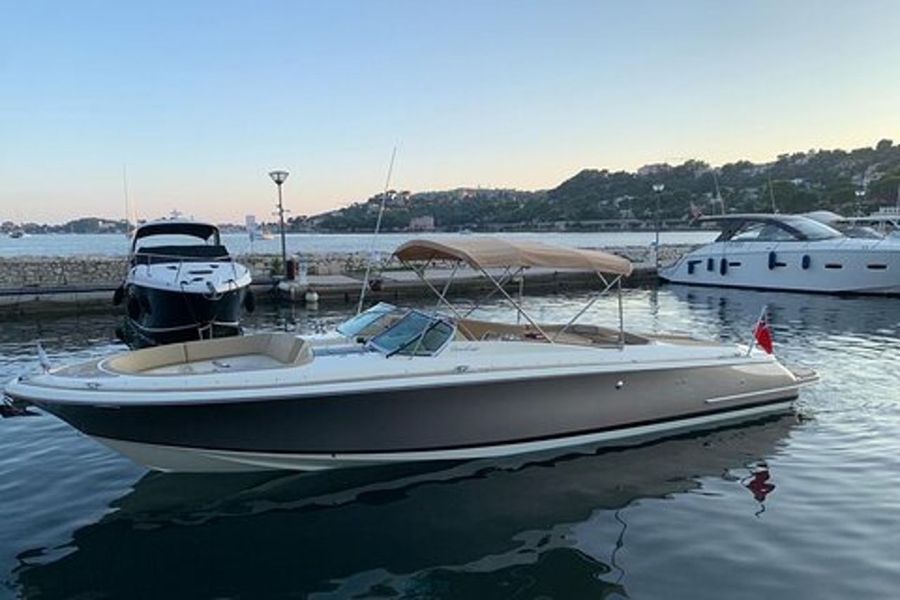 Tour privato in barca di lusso della bellissima Riviera di Nizza/Monaco