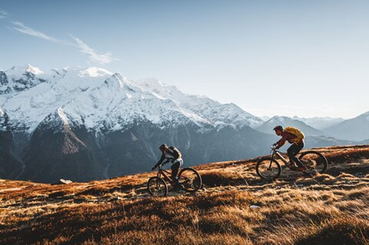 Vivi un'esperienza in mountain bike eBike nel cuore di Chamonix Mont-Blanc