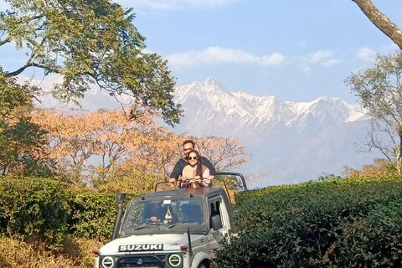 Safari in jeep e picnic