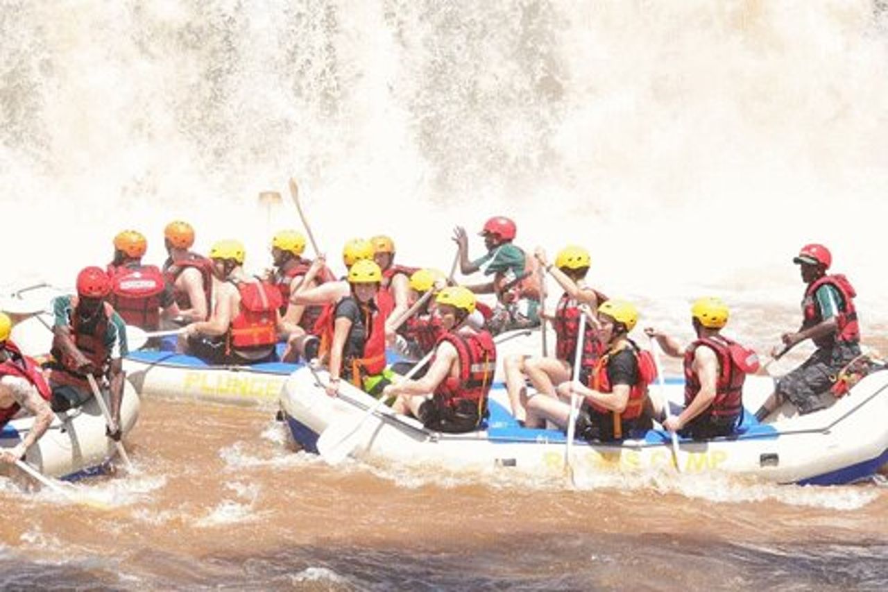 Tour di un giorno al rafting sulle rapide di Sagana