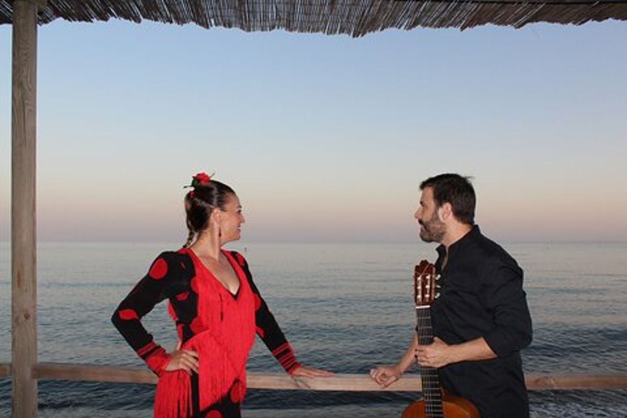Serata di flamenco e barbecue all'aperto (Guadalmina)
