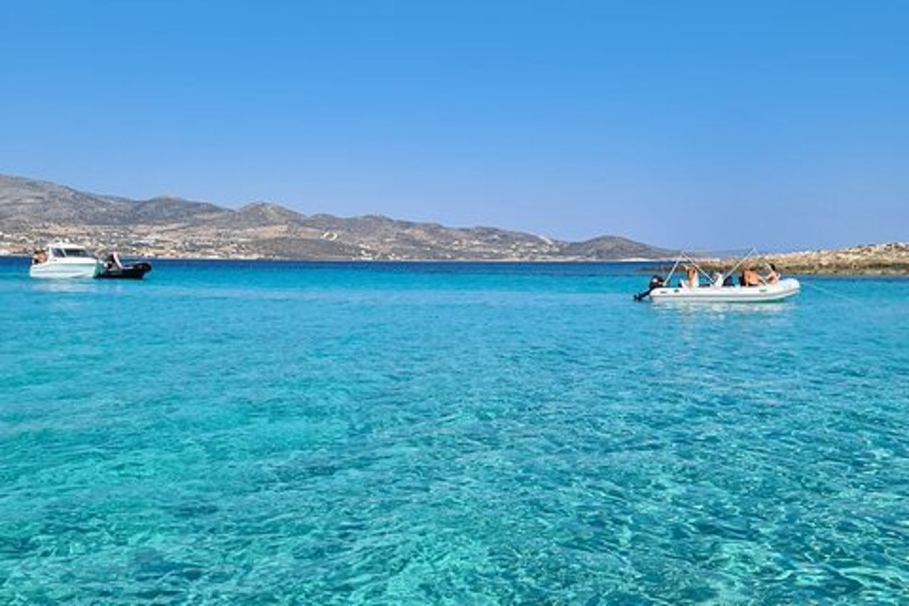 Tour privato in crociera sulla Laguna Blu ad Antiparos