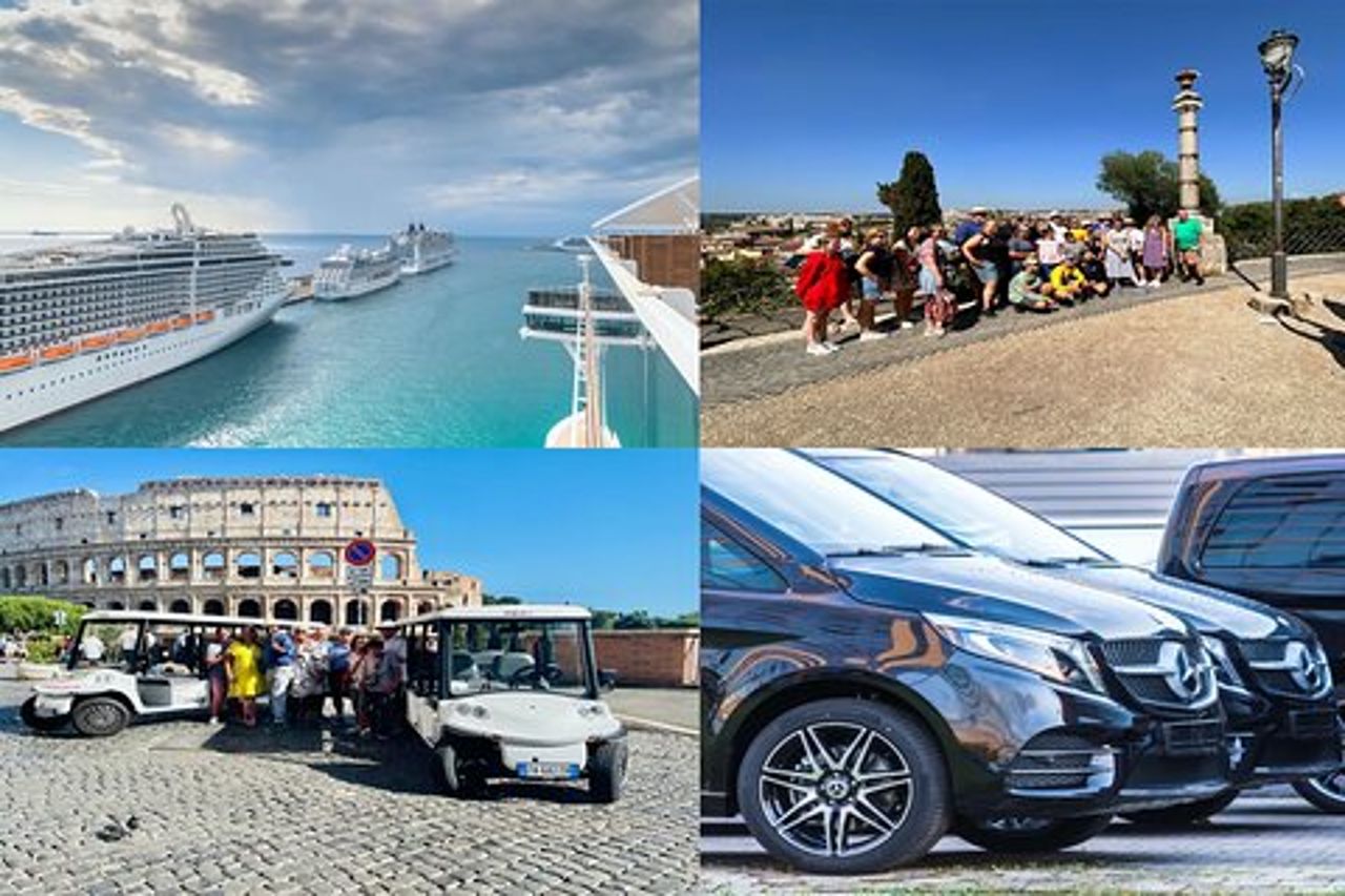 Roma: Tour esclusivo di 6 ore in Golf cart per Cruisers