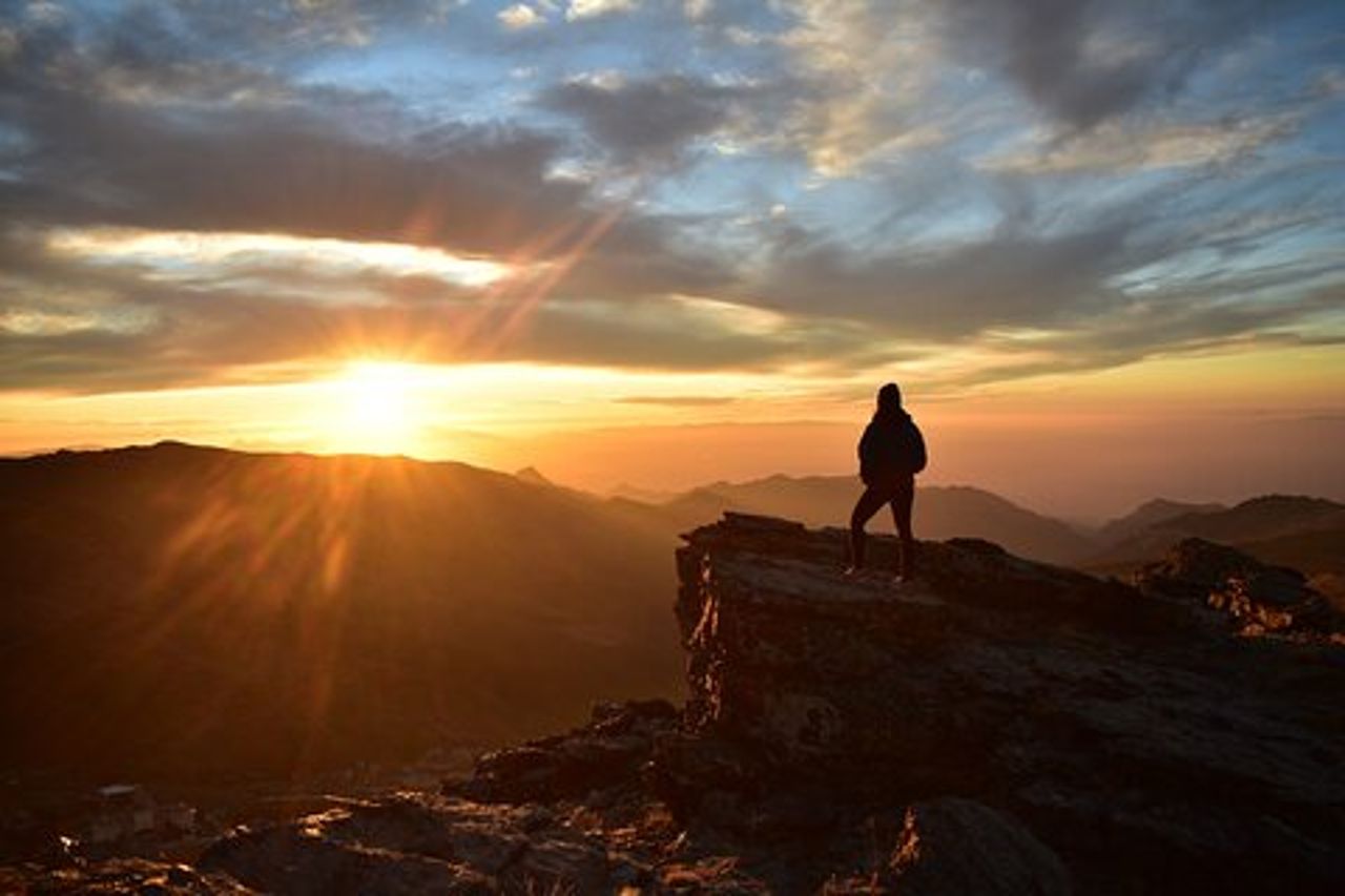 Tramonto a 2.500 m in Sierra Nevada