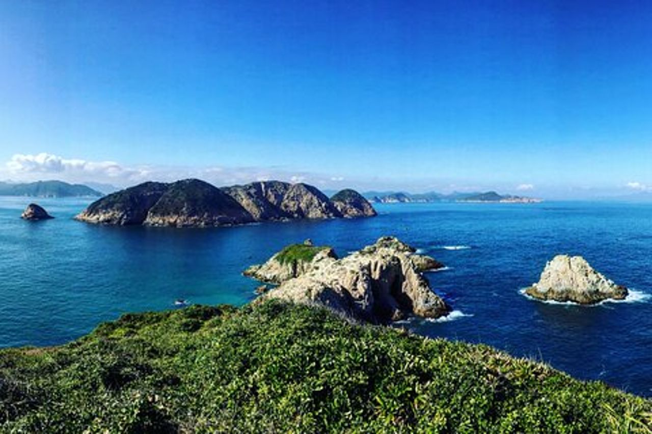 Tour escursionistico costiero del Geoparco globale di Hong Kong