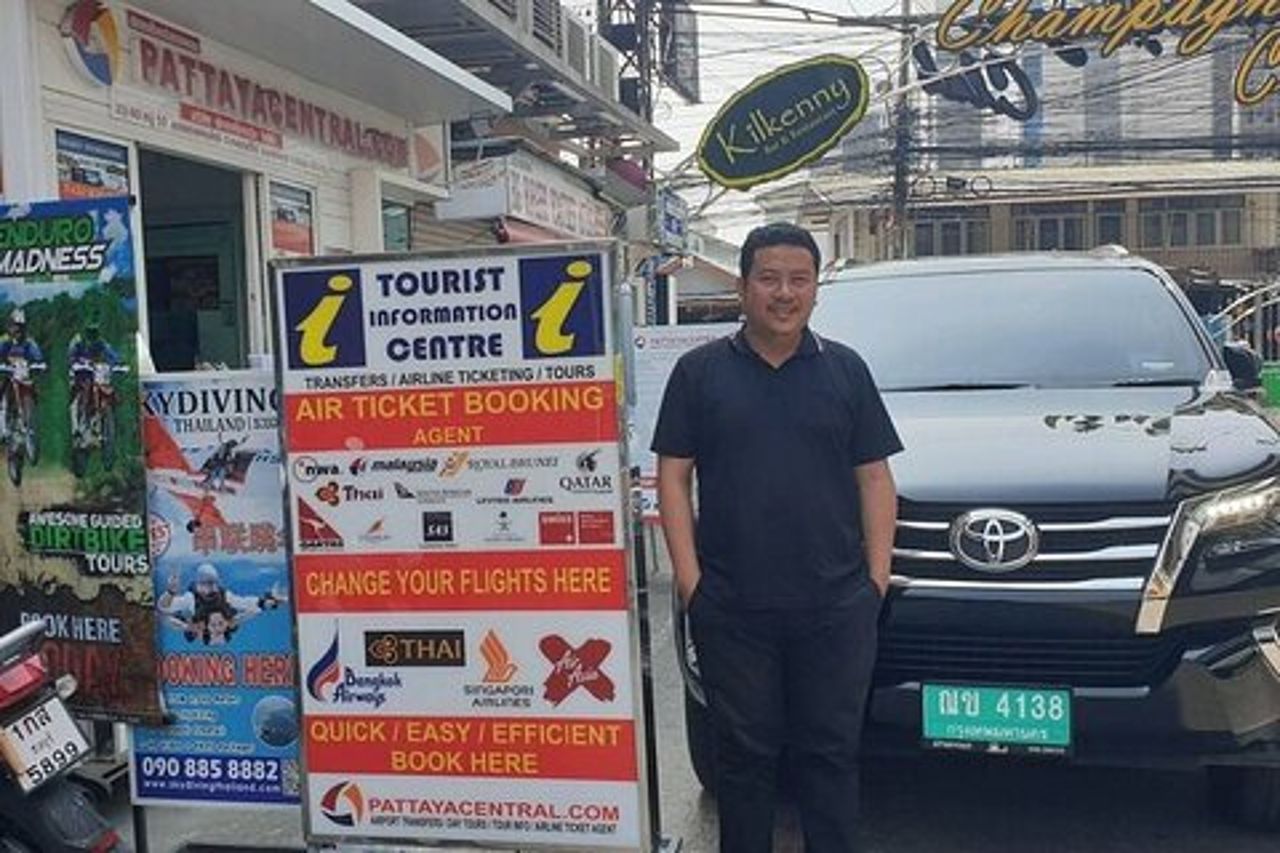 Pattaya a Suvarnabhumi Servizio di trasferimento aeroportuale privato 24 ore su 24