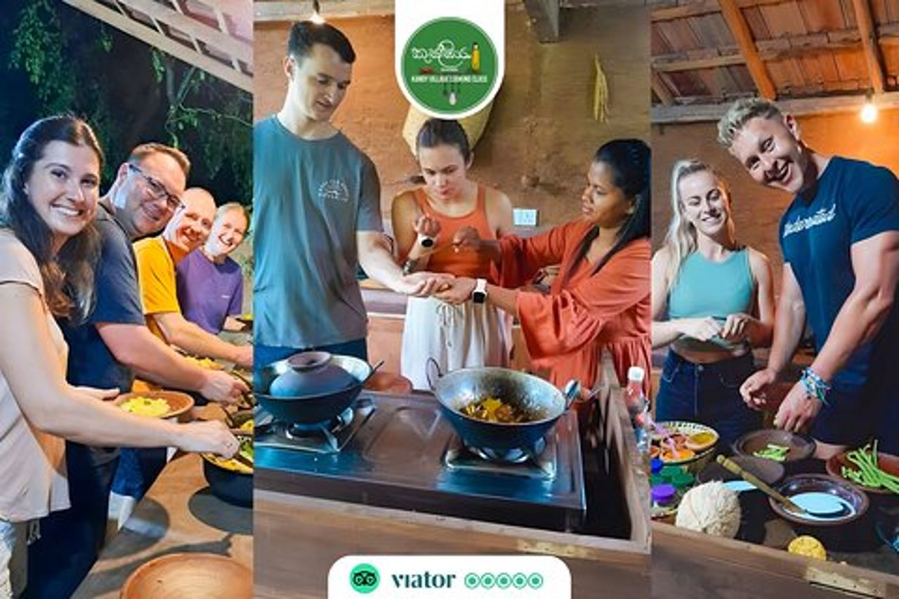 Lezione di cucina del villaggio di Kandy