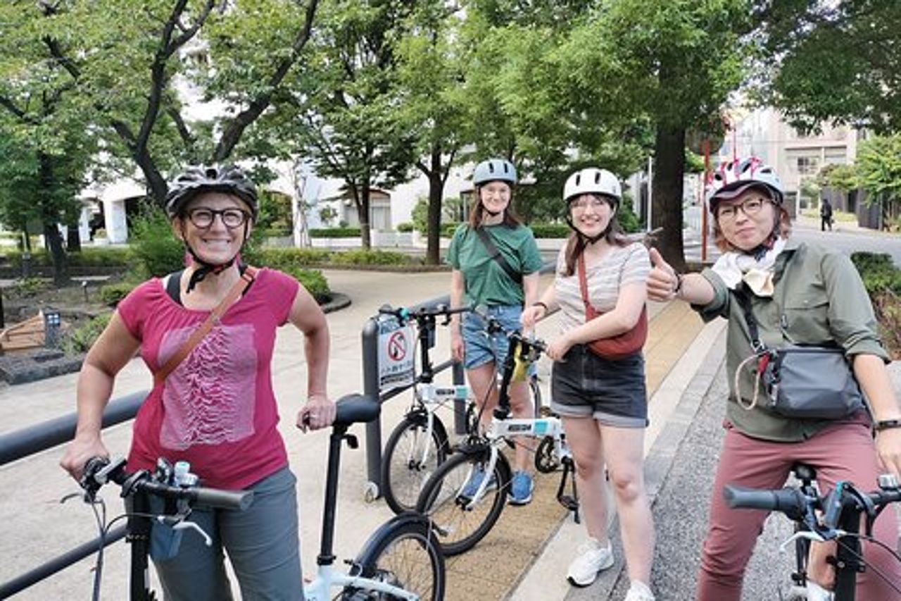 Tour in bicicletta del centro di Tokyo Tour in bicicletta di Tokyo Backstreets