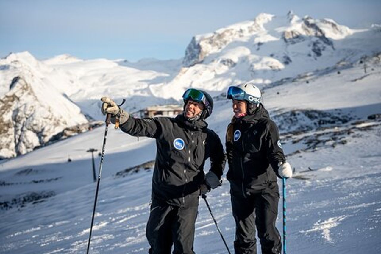 Lezione privata di sci di mezza giornata a Zermatt