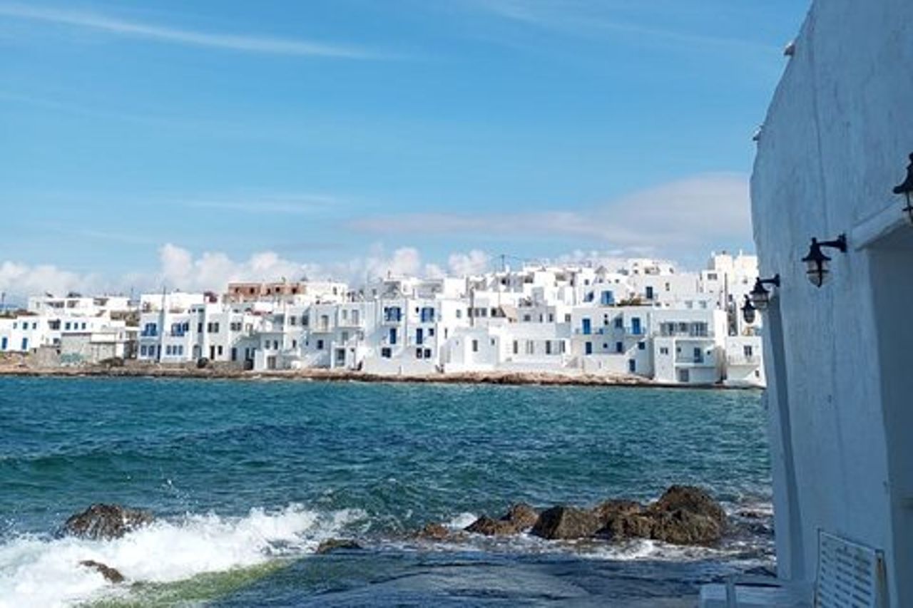 Isola di Paros da Naxos