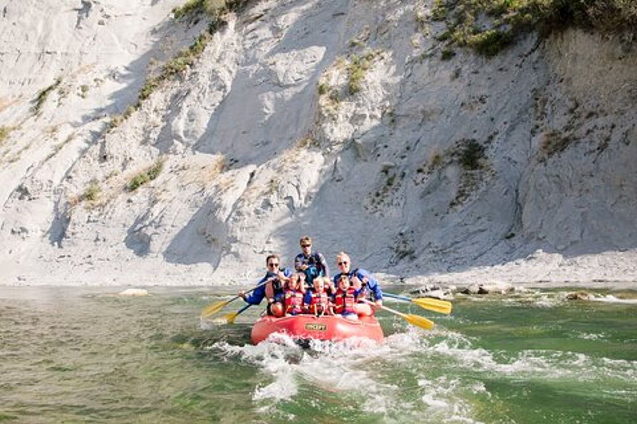 Avventura di rafting di grado II - perfetta per famiglie + principianti