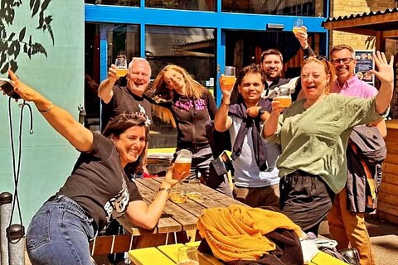 Un tour di degustazione di birra artigianale del miglio della birra Bermondsey